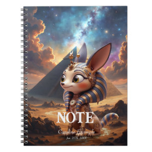 Cuaderno Guardián iluminado por la luna de las arenas antig