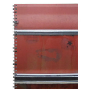 Cuaderno Guarnecido plateado de Chevy Rojo