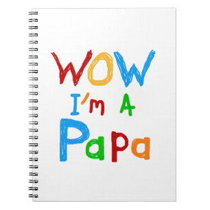 Cuaderno Guau, soy una camiseta de papá y GIfts