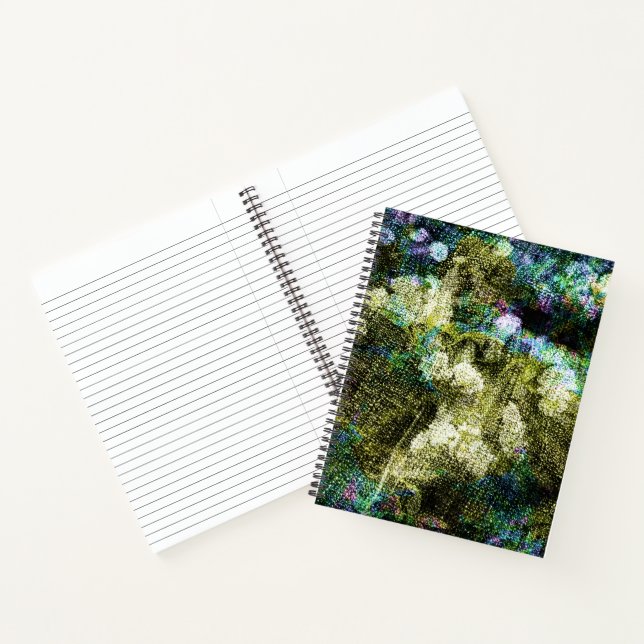 Cuaderno Guay, arte digital único y de moda del patrón de f (Interior)