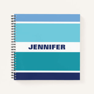 Cuaderno Guay Blue And White Strike