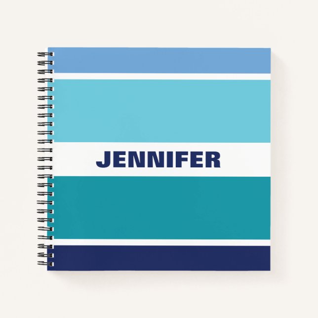Cuaderno Guay Blue And White Strike (Anverso)