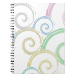 Cuaderno Guay, cepillos modernos de color de las olas