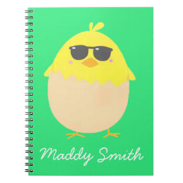 Cuaderno Guay Chick funky Pascua Chick amarillo