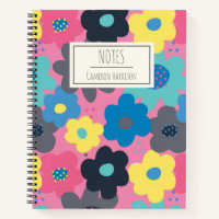 Guay Colorful Abstract Patrón floral hippie de los