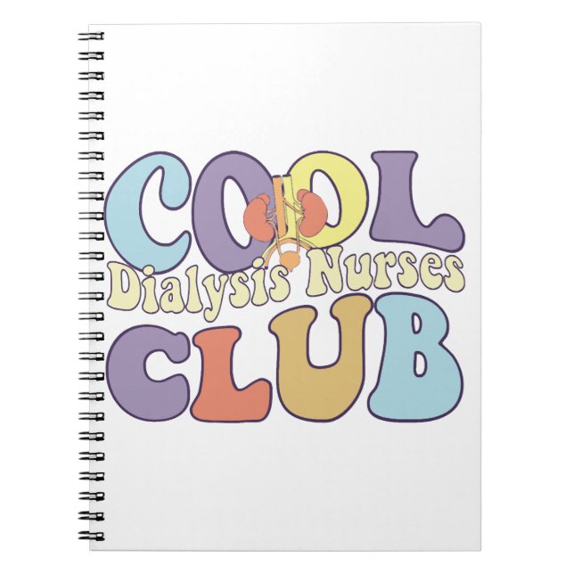 Cuaderno Guay Dialysis Nurses Club RN Nefrología (Frente)