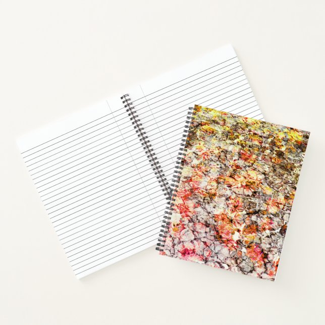 Cuaderno Guay, fondo abstracto moderno y colorido (Interior)
