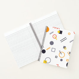 Cuaderno Guay, ilustracion abstracto único, moderno y urban