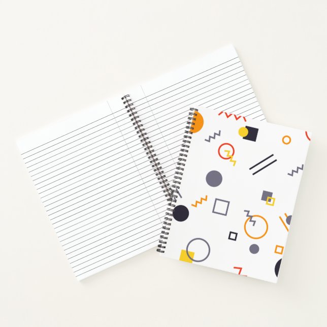 Cuaderno Guay, ilustracion abstracto único, moderno y urban (Interior)