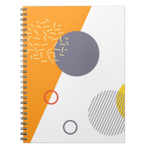 Cuaderno Guay, ilustracion geométrico único, moderno y de m