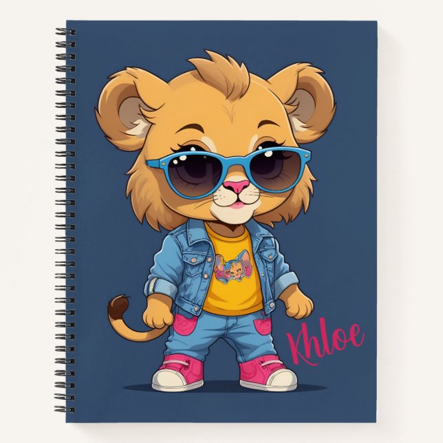 Cuaderno Guay Lion Personalizado (Anverso)