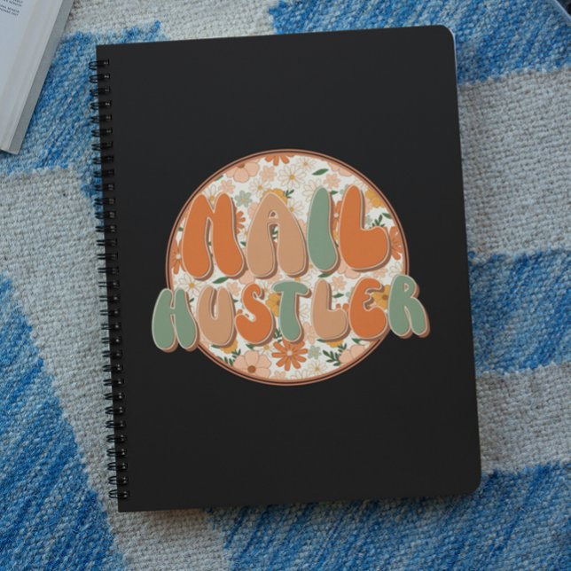 Cuaderno Guay Nail Hustler Nail Salon Floral (Cool Nail Hustler Nail Salon Floral Notebook)
