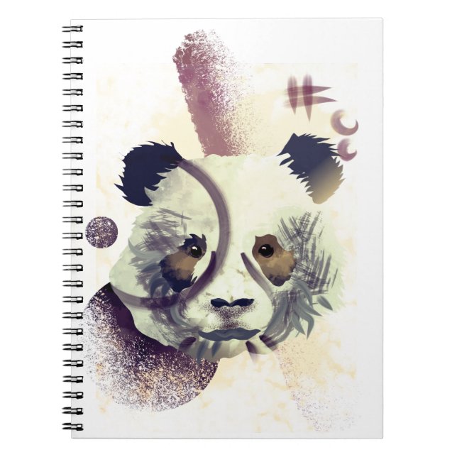 Cuaderno Guay Panda Ilustracion Art (Frente)