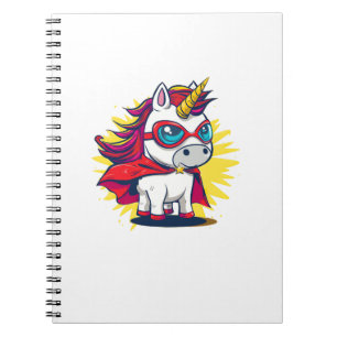 Cuaderno Guay Unicornio con superhéroe Cabo disfraz largo