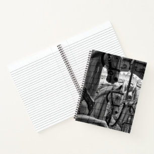 Cuaderno Guay, urbana, moderna foto de caballos de carrusel