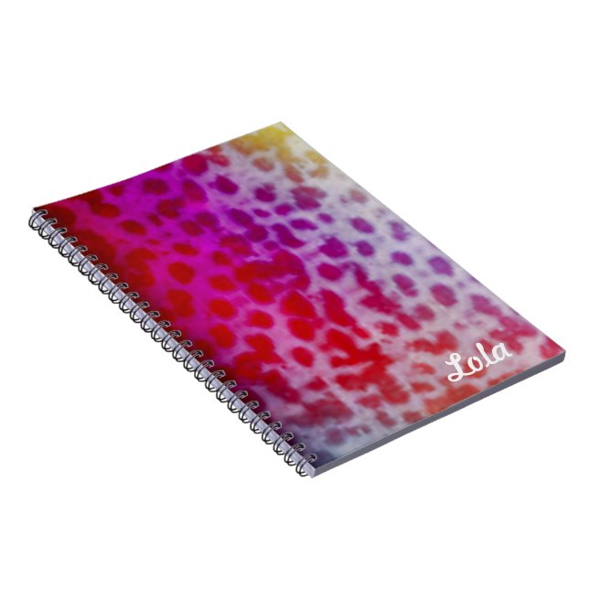 Cuaderno Guepardo del arco iris (Lado Derecho)