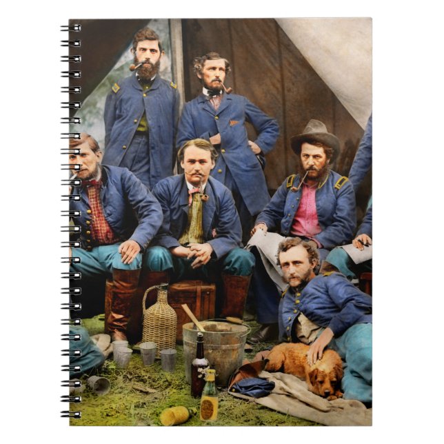 Cuaderno Guerra de Secesión - El joven George Armstrong Cus (Frente)