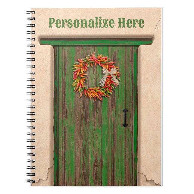 Cuaderno Guerra del Suroeste de Chile en la puerta rústica  (Frente)