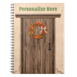 Cuaderno Guerra del Suroeste de Chile en puerta de madera r