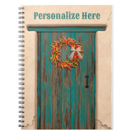 Cuaderno Guerra del Suroeste de Chile sobre la puerta de la