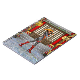 Cuaderno Guerrera asiática