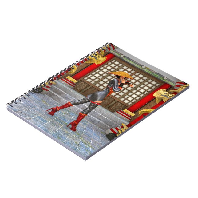 Cuaderno Guerrera asiática (Lado Izquierdo)