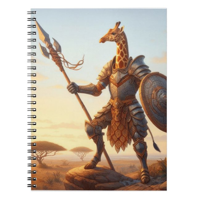Cuaderno Guerrero de Giraffe (Frente)