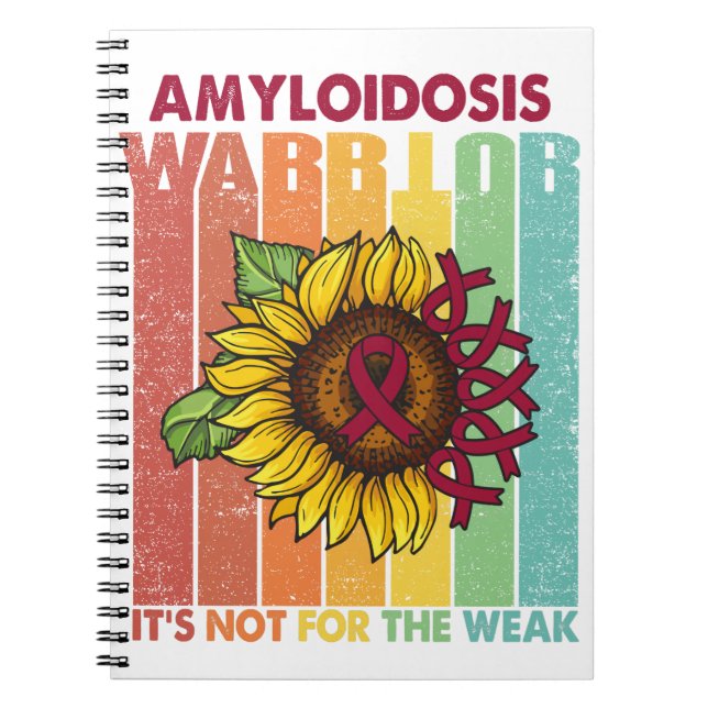 Cuaderno Guerrero de la amiloidosis no es para débiles (Frente)