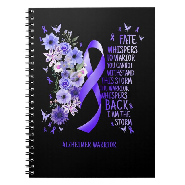 Cuaderno Guerrero De La Enfermedad De Alzheimers Soy La Tor (Frente)