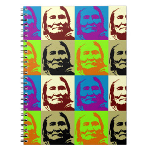Cuaderno Guerrero de la libertad del arte pop Geronimo