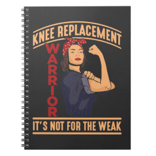 Cuaderno Guerrero de reemplazo de rodilla de recuperación
