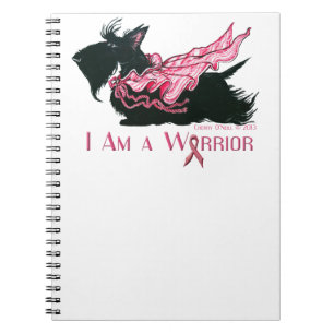 Cuaderno Guerrero del cáncer de pecho de Terrier del