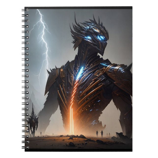 Cuaderno Guerrero Lightning Cyborg (Frente)