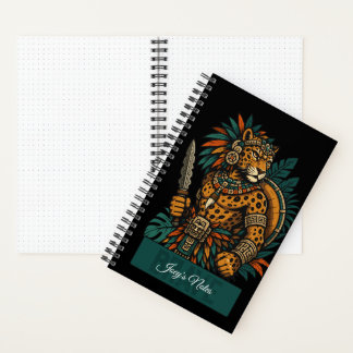 Cuaderno Guerrero Valiente de la Tribu Jaguar