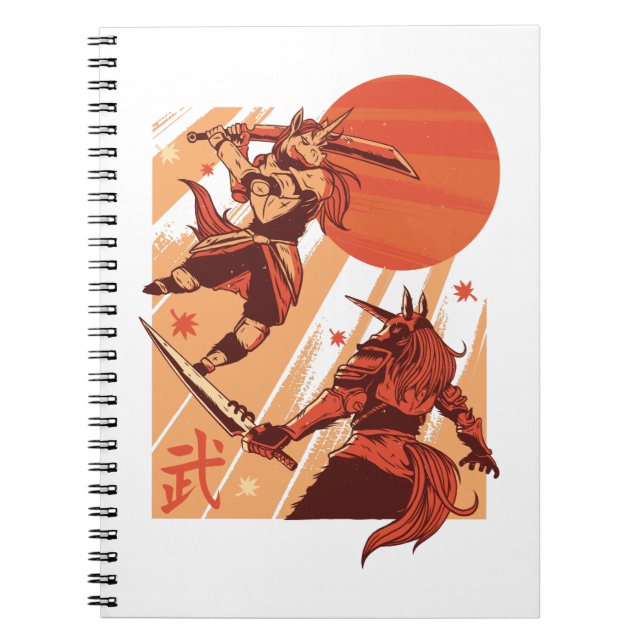 Cuaderno Guerreros de Unicornio (Frente)