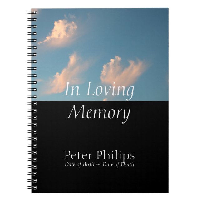 Cuaderno GuestBook conmemorativo de la conmemoración de la (Frente)