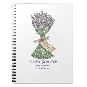 Cuaderno GuestBook/cuaderno de la boda del jardín del país
