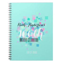 Cuaderno GuestBook de la fiesta de cumpleaños de los