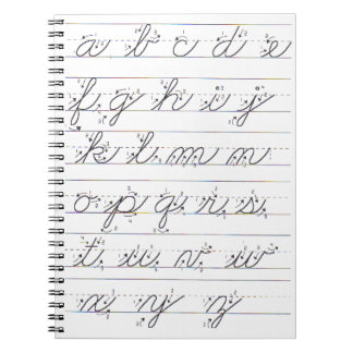 Cuaderno Guía cursiva minúscula