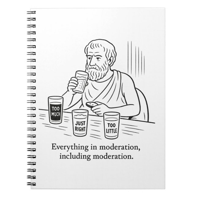 Cuaderno Guía de Aristóteles para la Moderación (Frente)