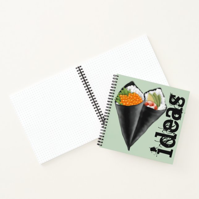 Cuaderno Guía de Sushi ilustrada (Interior)