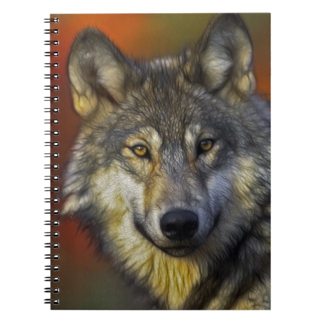 Cuaderno Guía espiritual del arte fotográfico Wolf Amor ani (Frente)