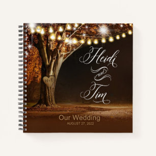 Cuaderno Guía Keepsake del Boda de Heidi y Tim