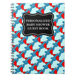 Cuaderno Guía para la ducha de bebé Portátil personali