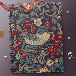 Cuaderno Guillermo Morris Strawberry Thief Notebook