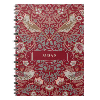 Cuaderno Guillermo Morris Strawberry Thief Notebook