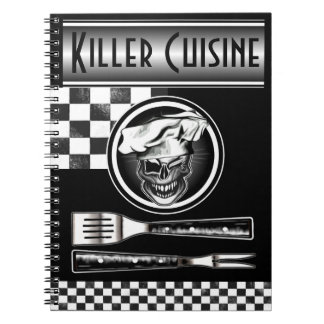 Cuaderno Guiño del cráneo del cocinero