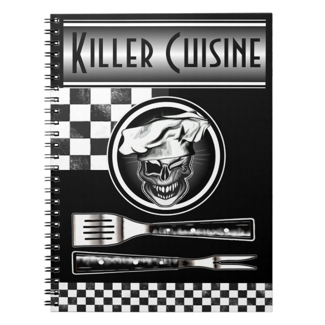 Cuaderno Guiño del cráneo del cocinero (Frente)