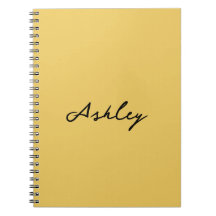 Guión dorado simple personalizado