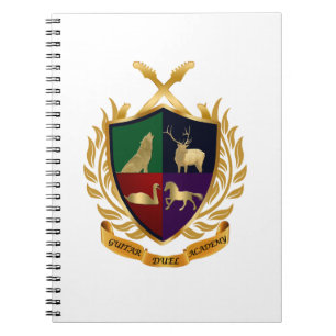 Cuaderno Guitar Duel Academy Notebook